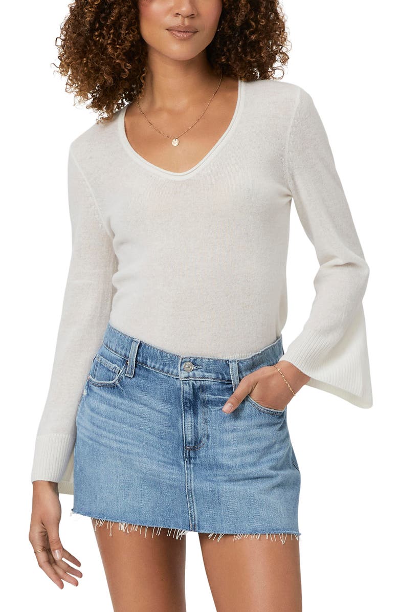 PAIGE Ryder Denim Miniskirt, Alternate, color, 