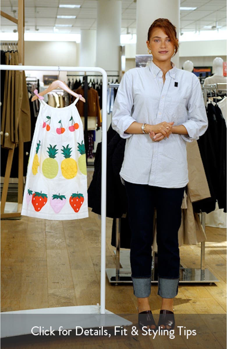 Kids' Strappy Appliqué Dress, sales video thumbnail