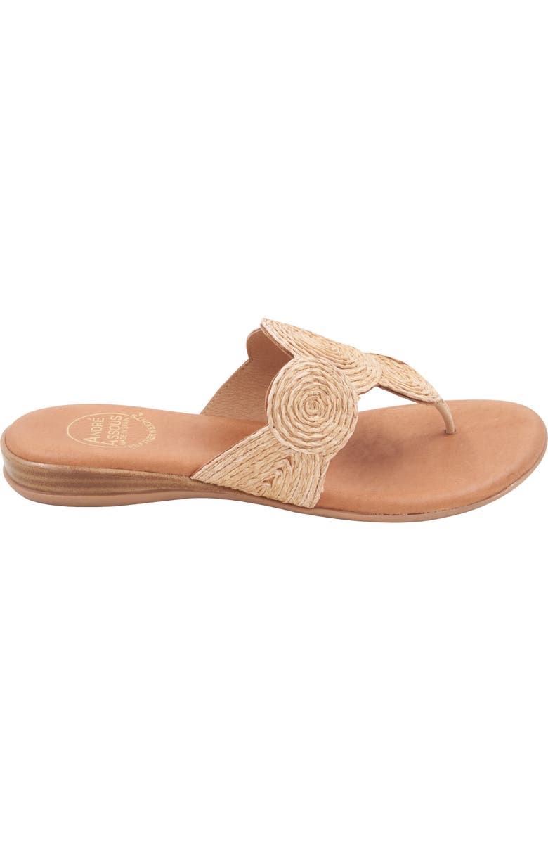 André Assous Nikky Featherweights<sup>™</sup> Flip Flop, Alternate, color, Natural