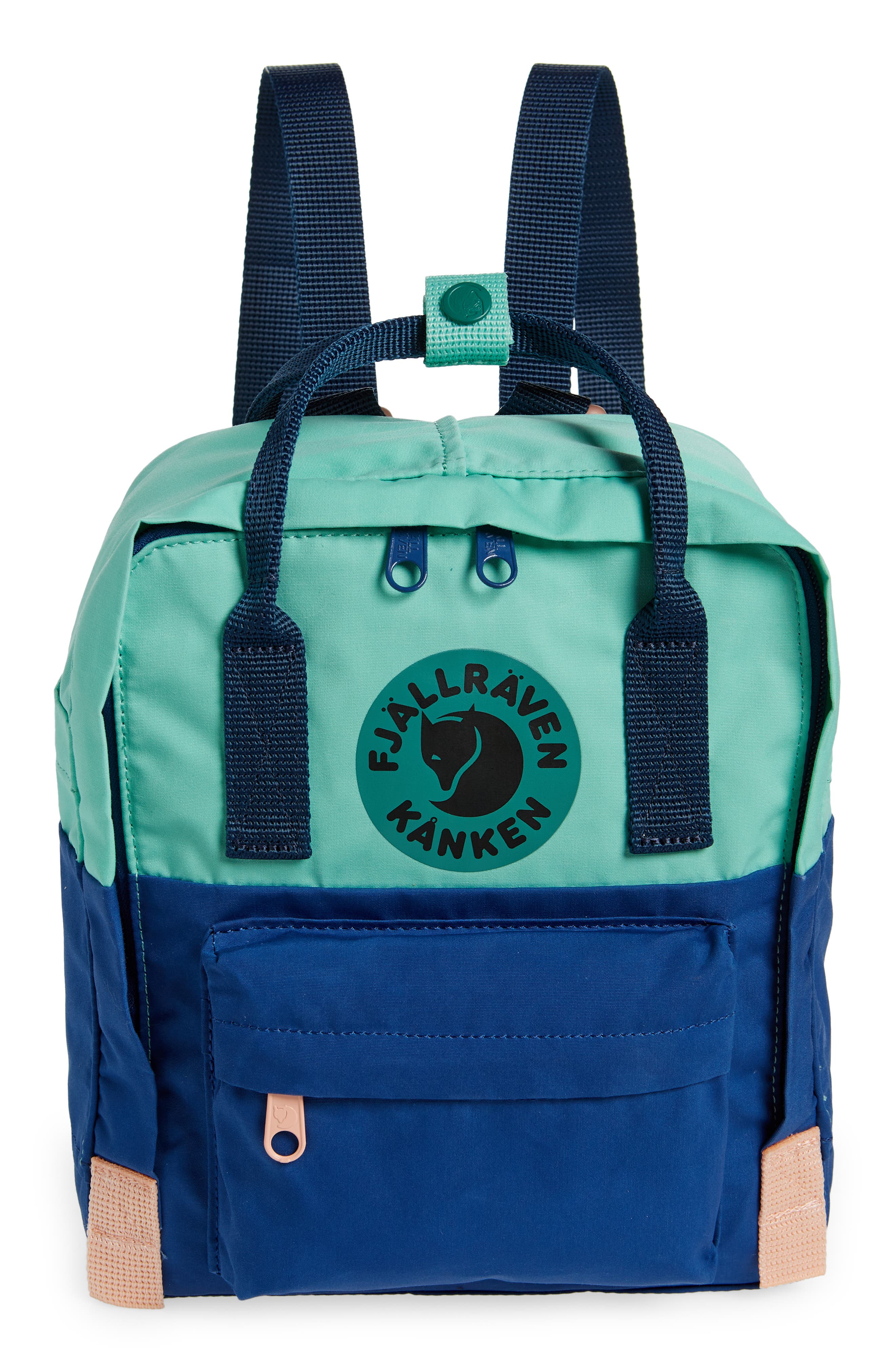 Kånken Art Mini Backpack, Main, color, COAST LINE-SKY