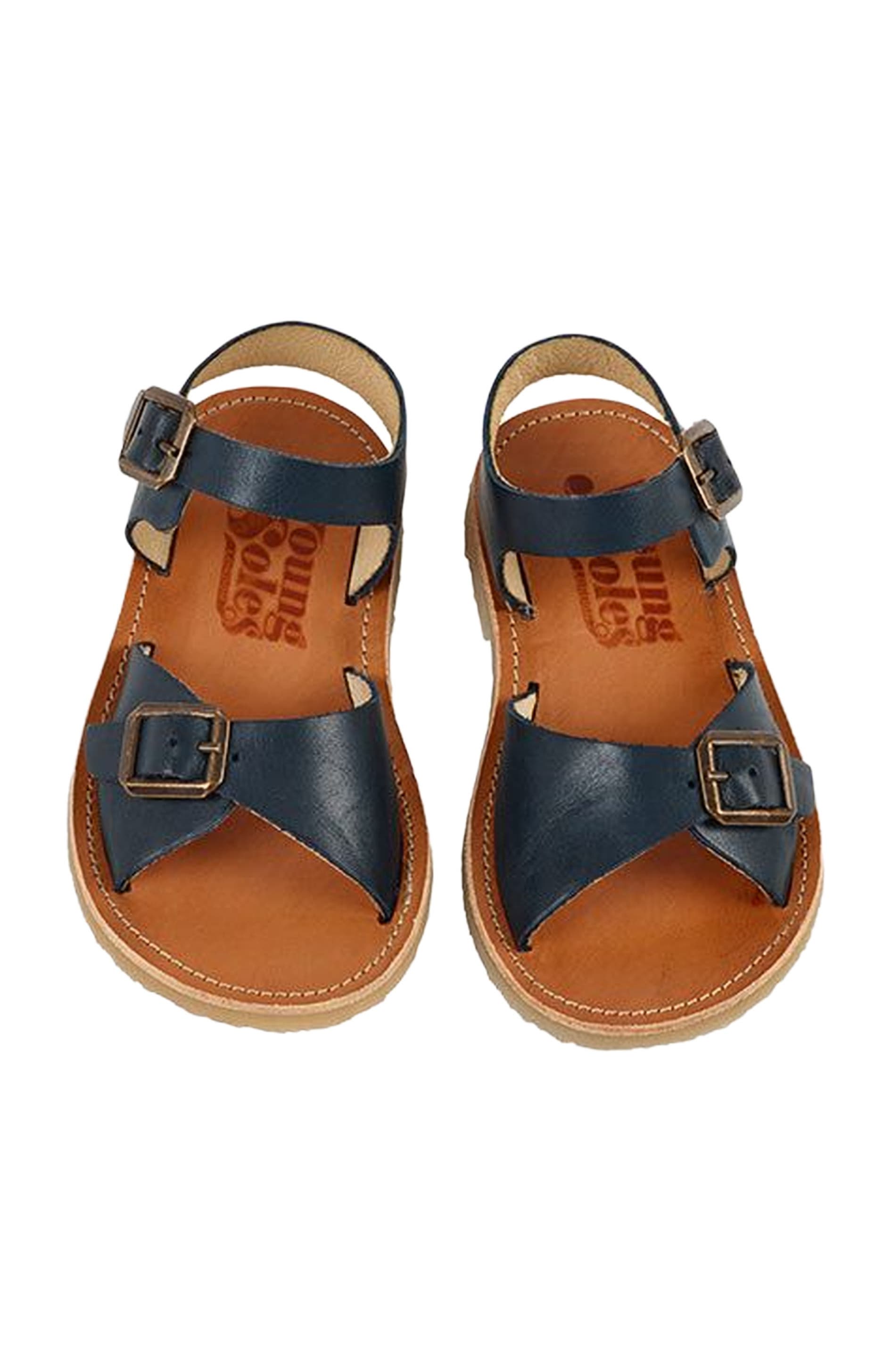 Young Soles Sonny Sandal, Alternate, color, Navy