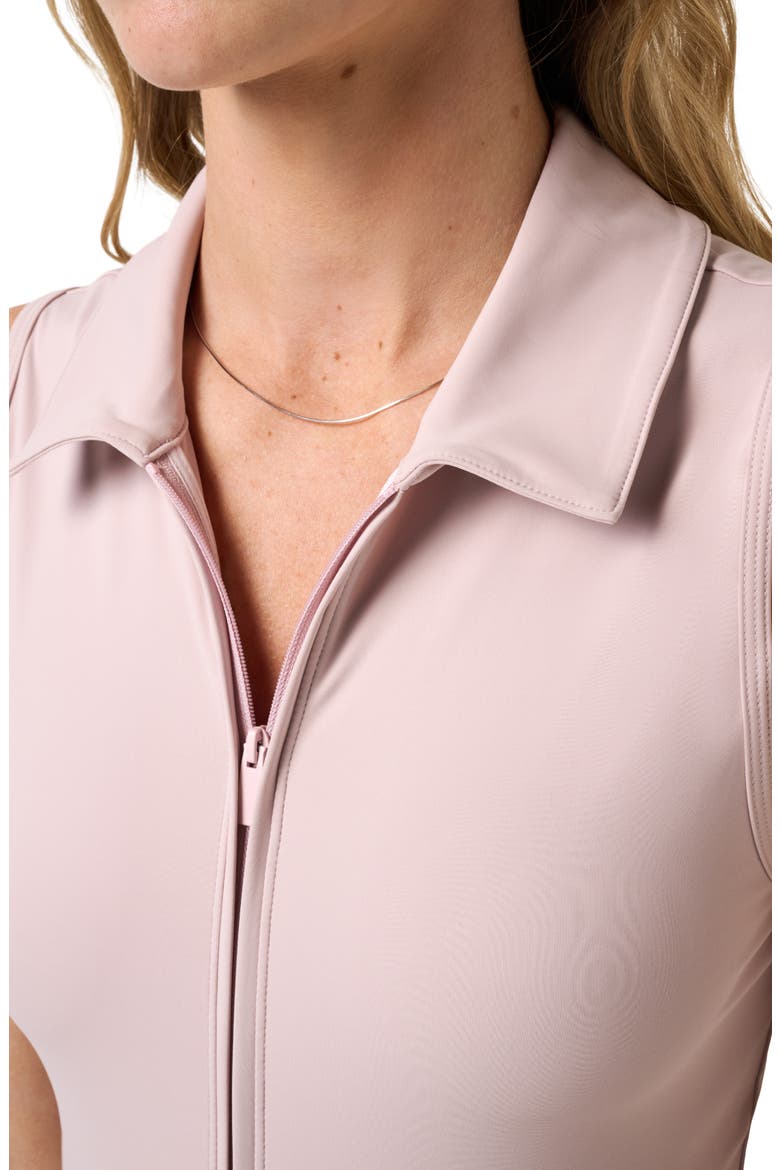 Move Half-Zip Sleeveless Dress, Alternate, color, VIOLET ICE