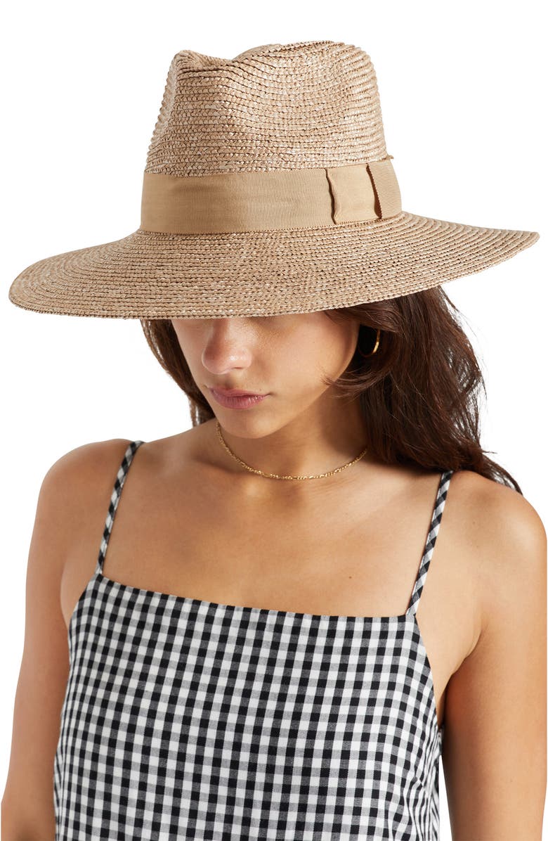 Brixton Joanna Straw Hat, Main, color, 