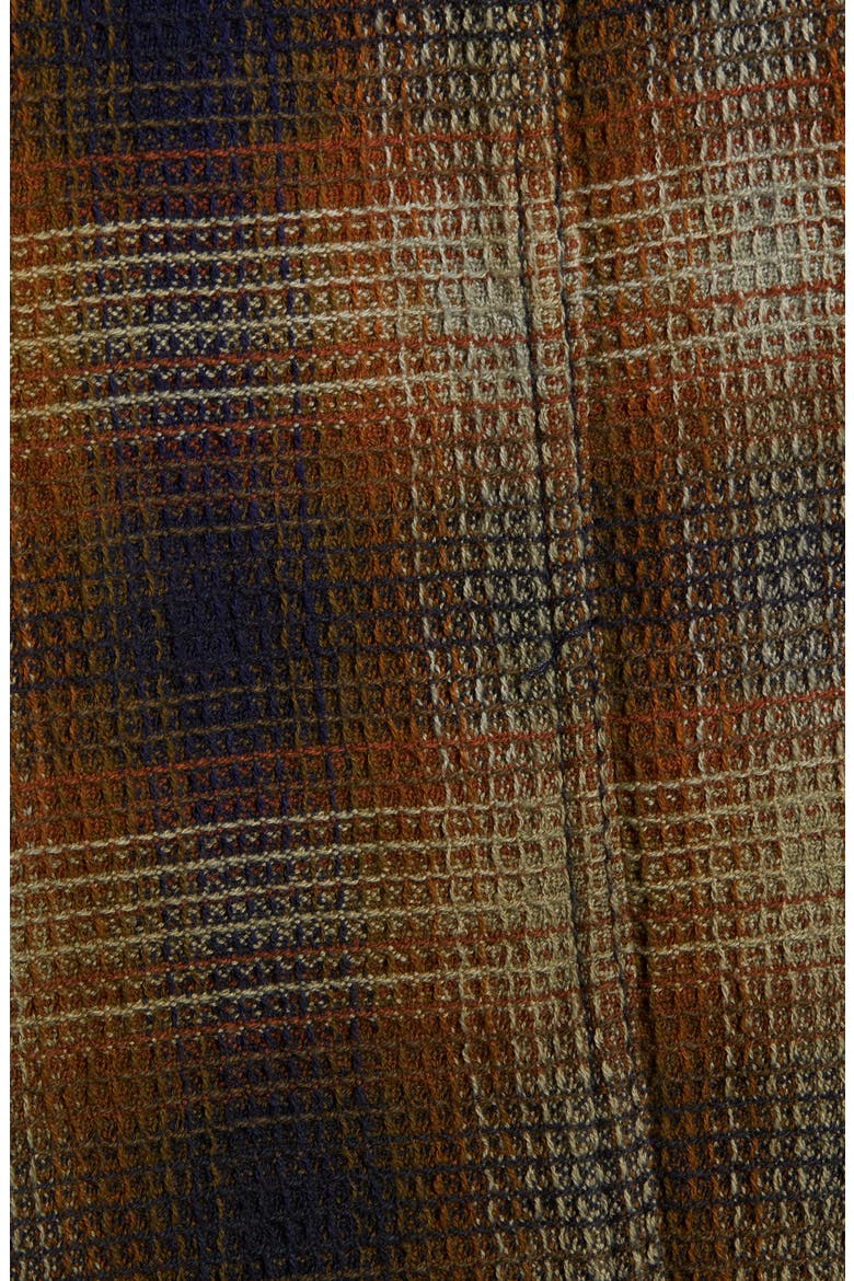 Anneli Plaid Shirt Jacket, Alternate, color, NAVY TOBACCO COMBO