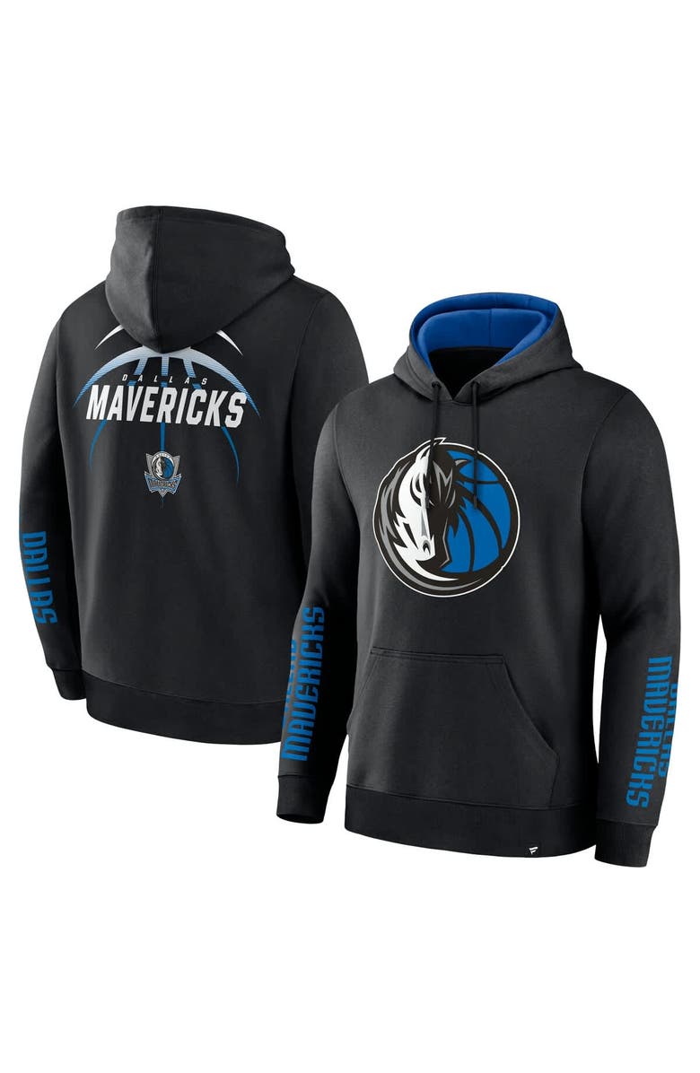 FANATICS Men's Fanatics Black Dallas Mavericks Legacy Guard Pullover Hoodie, Main, color, Black