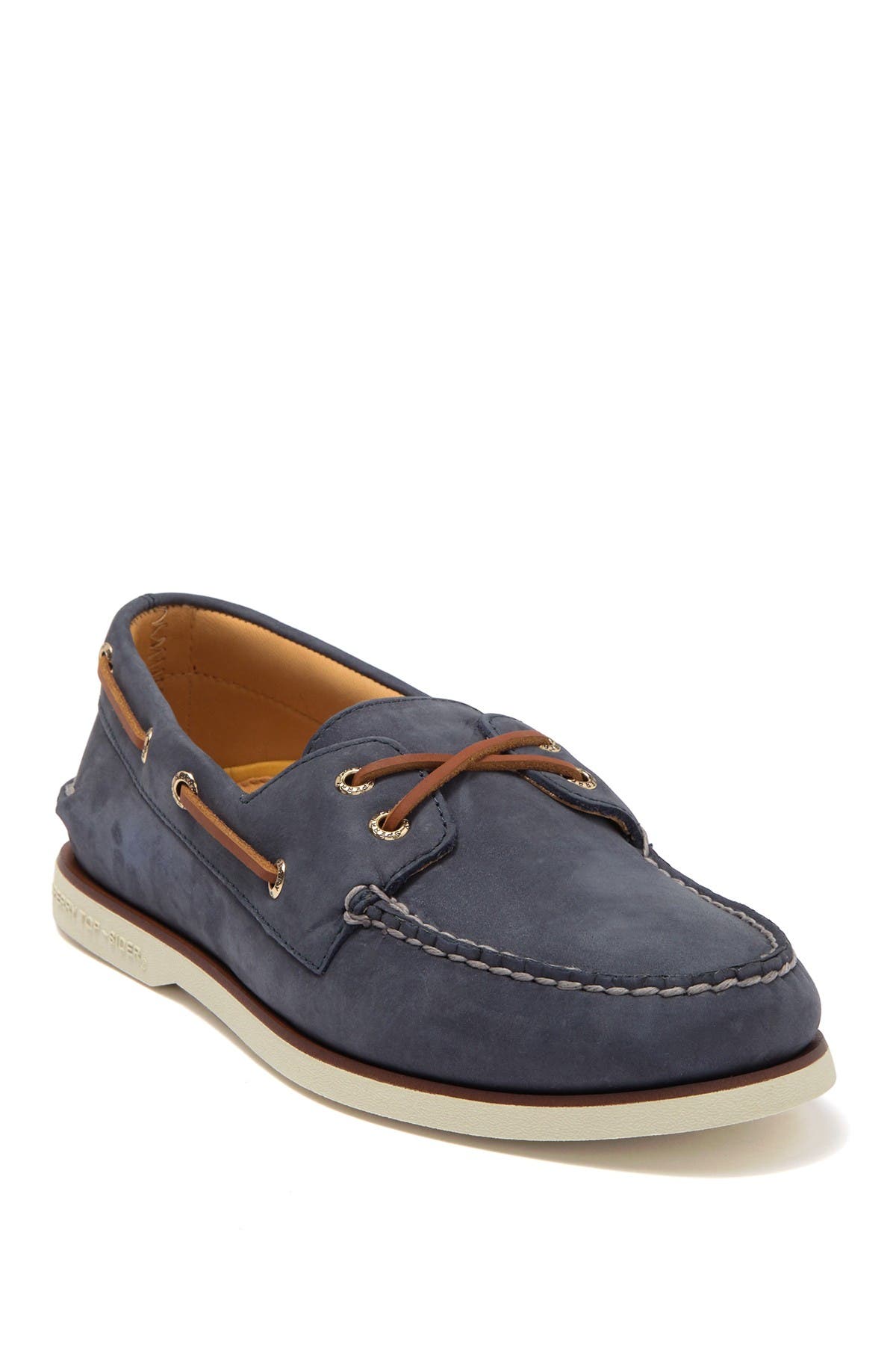 SPERRY TOP-SIDER<sup>®</sup> Gold Cup Authentic Original Cross Lace Boat Shoe, Main, color, 