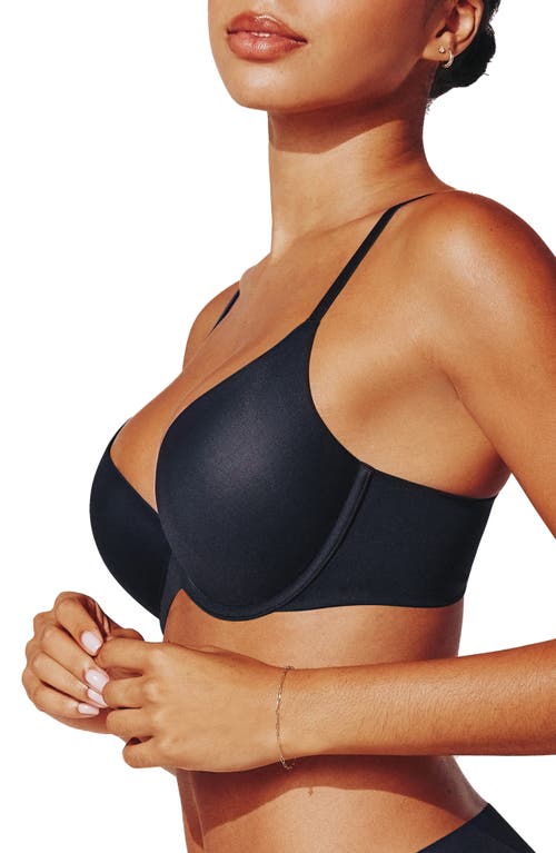 Thirdlove Zero Edge™ Underwire Push-up Bra In Black