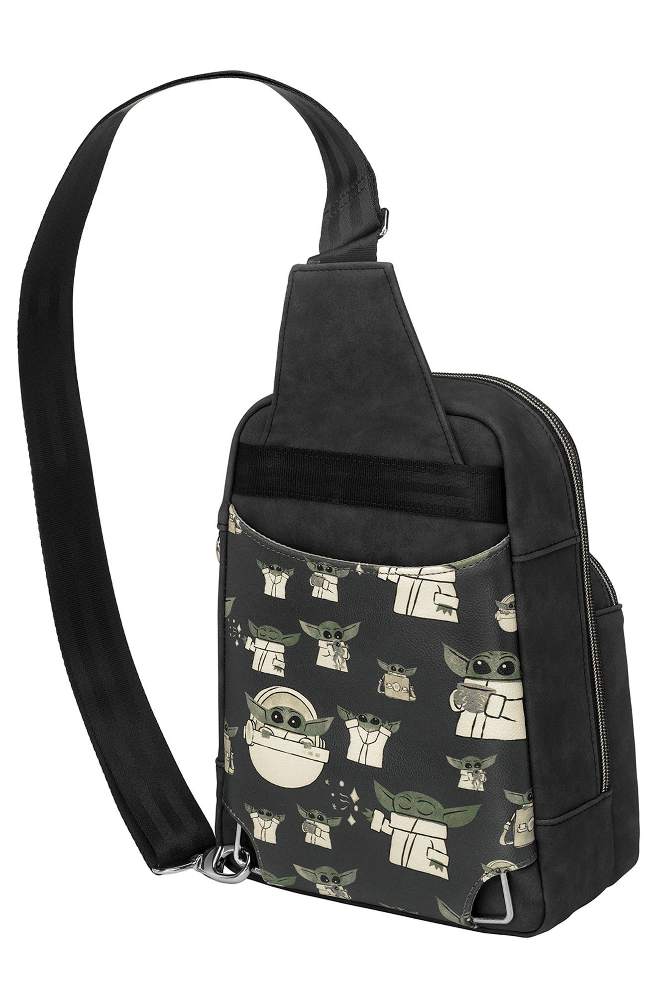 Petunia Pickle Bottom x Disney The Child Crisscross Sling Bag, Alternate, color, 