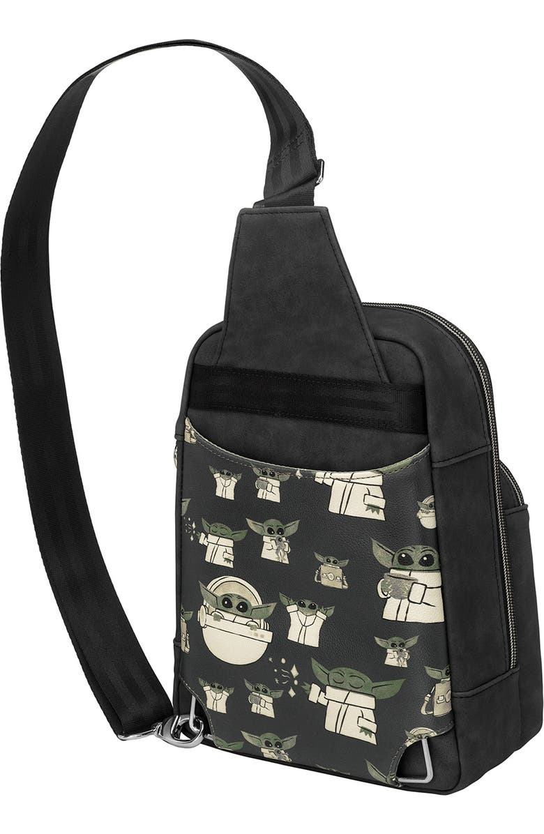 Petunia Pickle Bottom x Disney The Child Crisscross Sling Bag, Alternate, color,