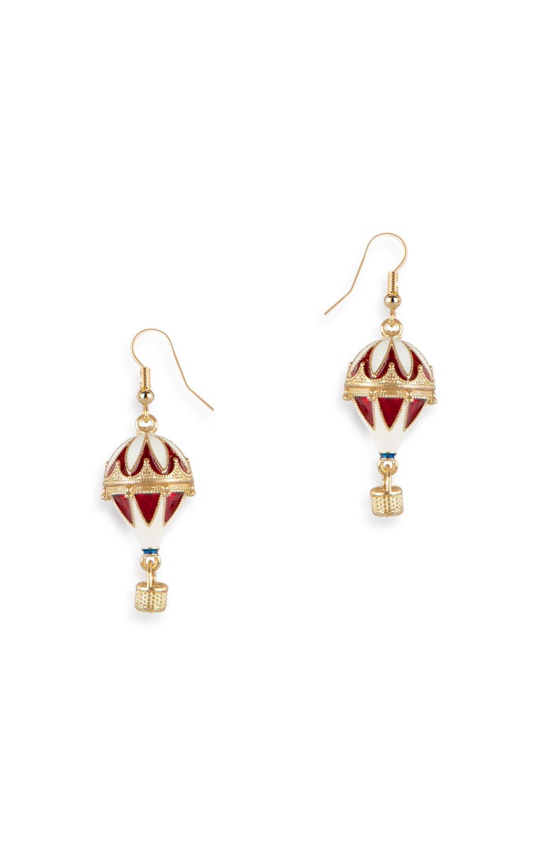 Bill Skinner Studio Hot Air Balloon Drop Earrings, Main, color, Hot Air Balloon