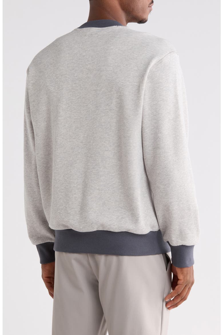 Edge Logo Sweatshirt, Alternate, color, OPEN GY