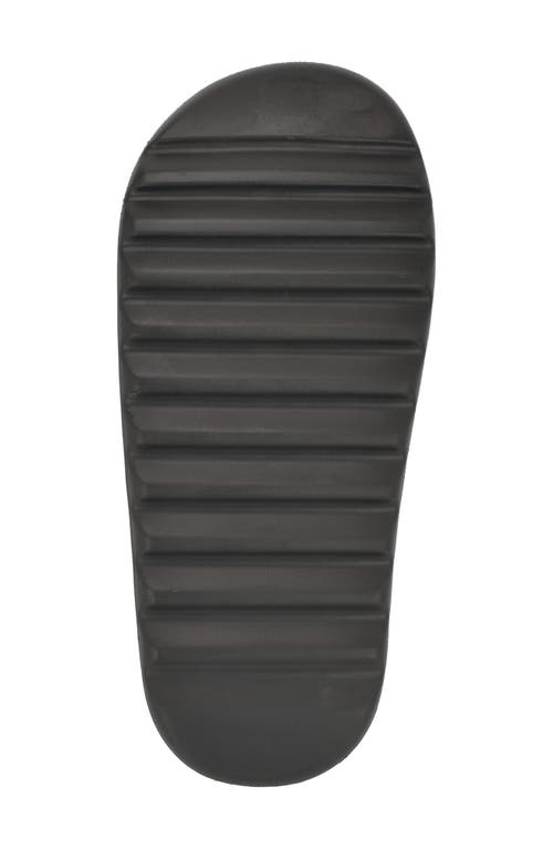 Calvin Klein Olin Slide Sandal In Dark Grey