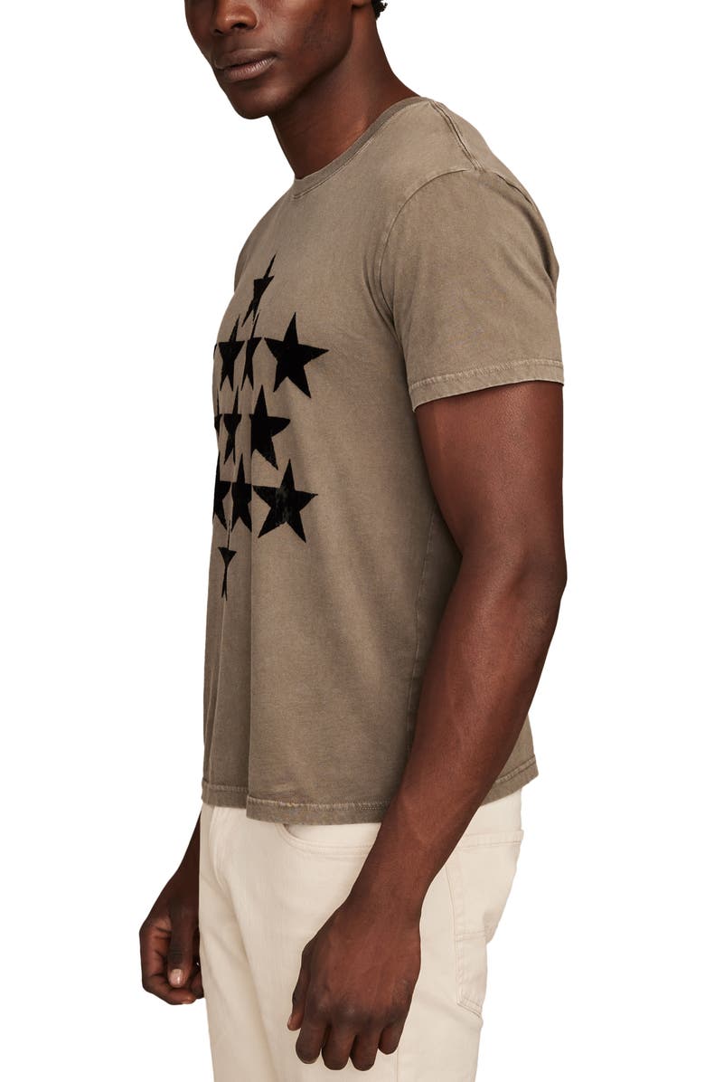 Lucky Brand Army Stars Cotton Graphic T-Shirt, Alternate, color, 