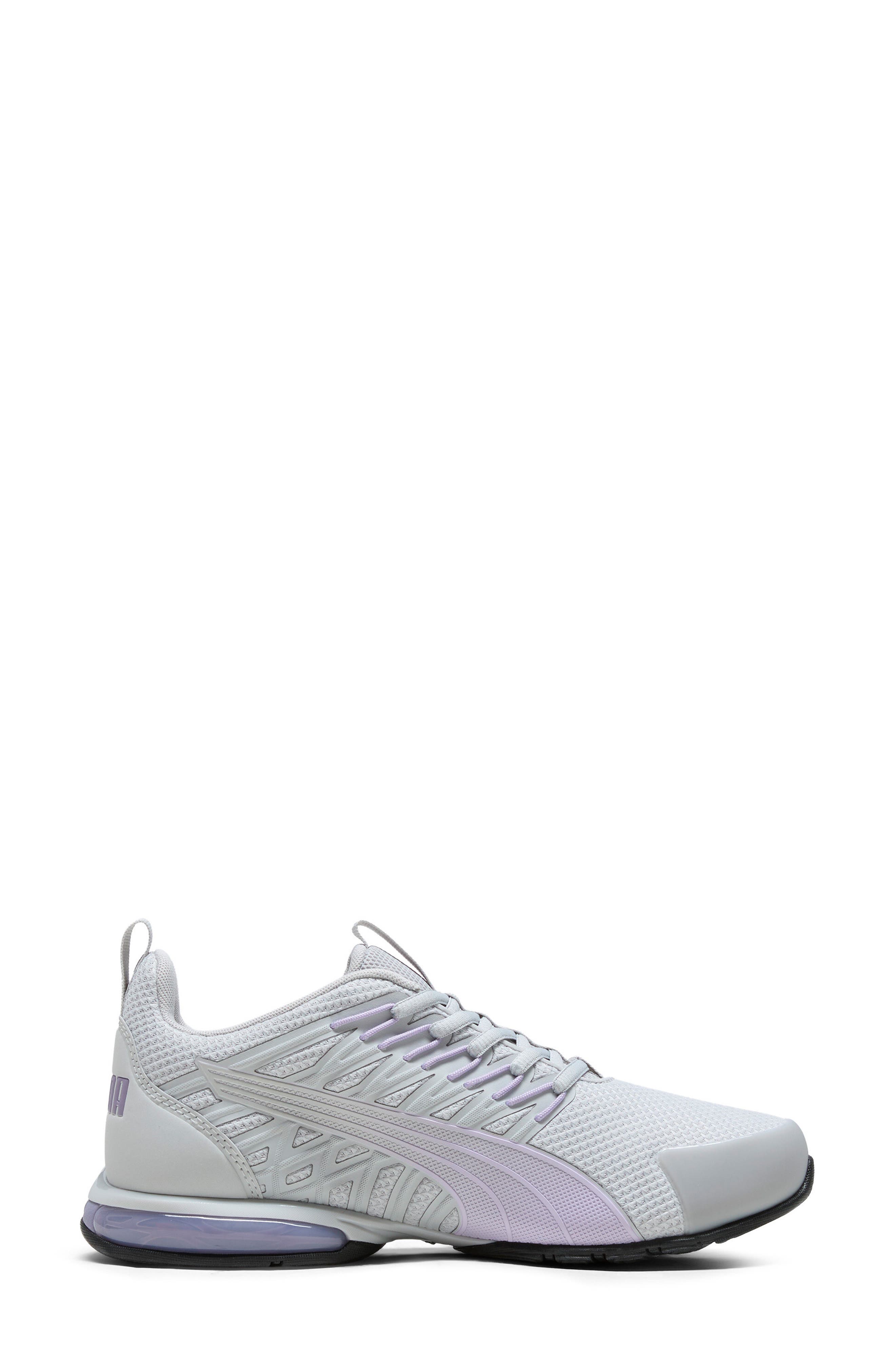 PUMA Voltaic Evo Sneaker, Alternate, color, Cool Light Gray- Plum- Violet