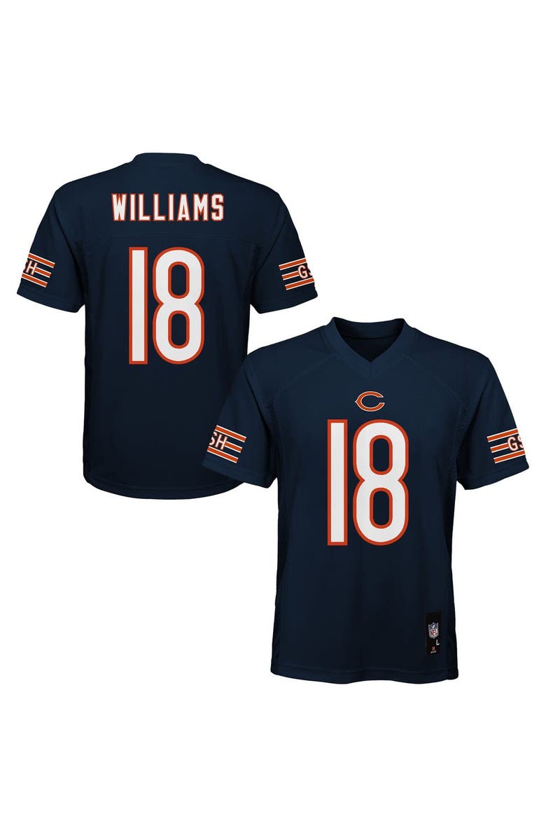 Outerstuff Preschool Outerstuff Caleb Williams Navy Chicago Bears Replica Player Jersey, Main, color, Navy