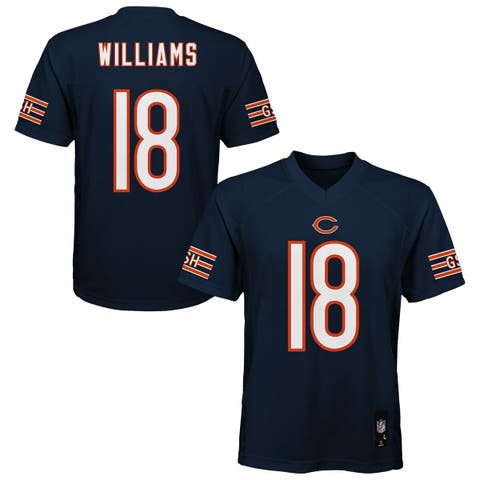 Preschool Outerstuff Caleb Williams Navy Chicago Bears Replica Player Jersey