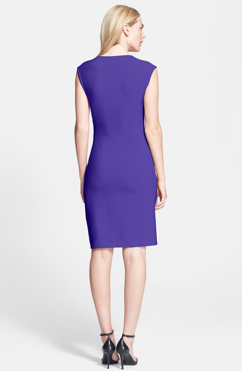 Diane von Furstenberg 'Bevin' Ruched Sheath Dress, Alternate, color,