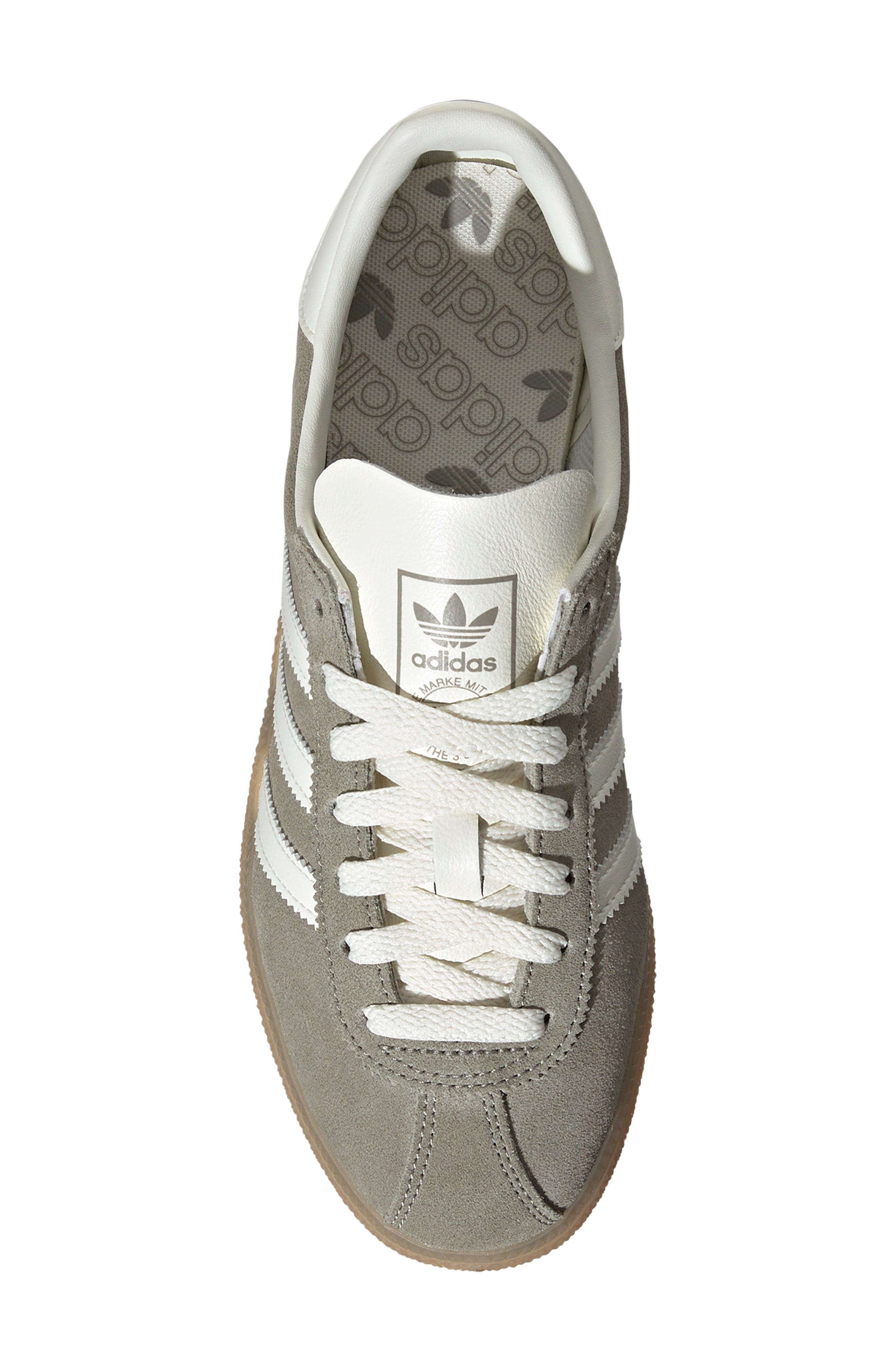 adidas München Sneaker, Alternate, color, Silver/ Off White/ Silver