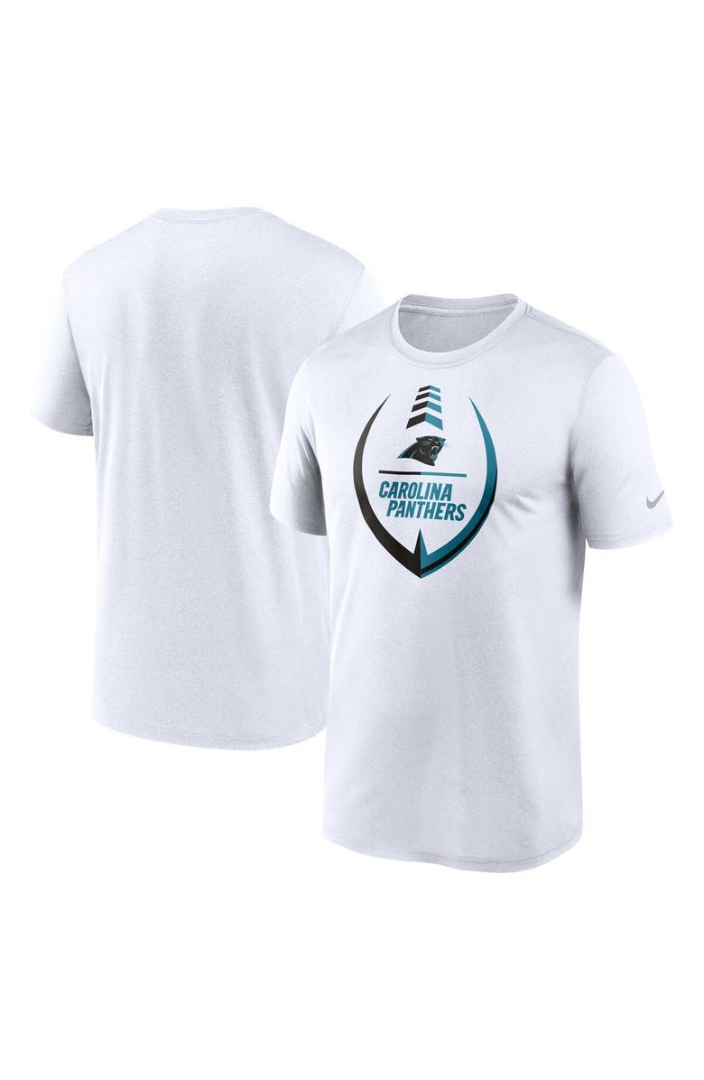 Nike Men's Nike White Carolina Panthers Icon Legend Performance T-Shirt, Main, color, White