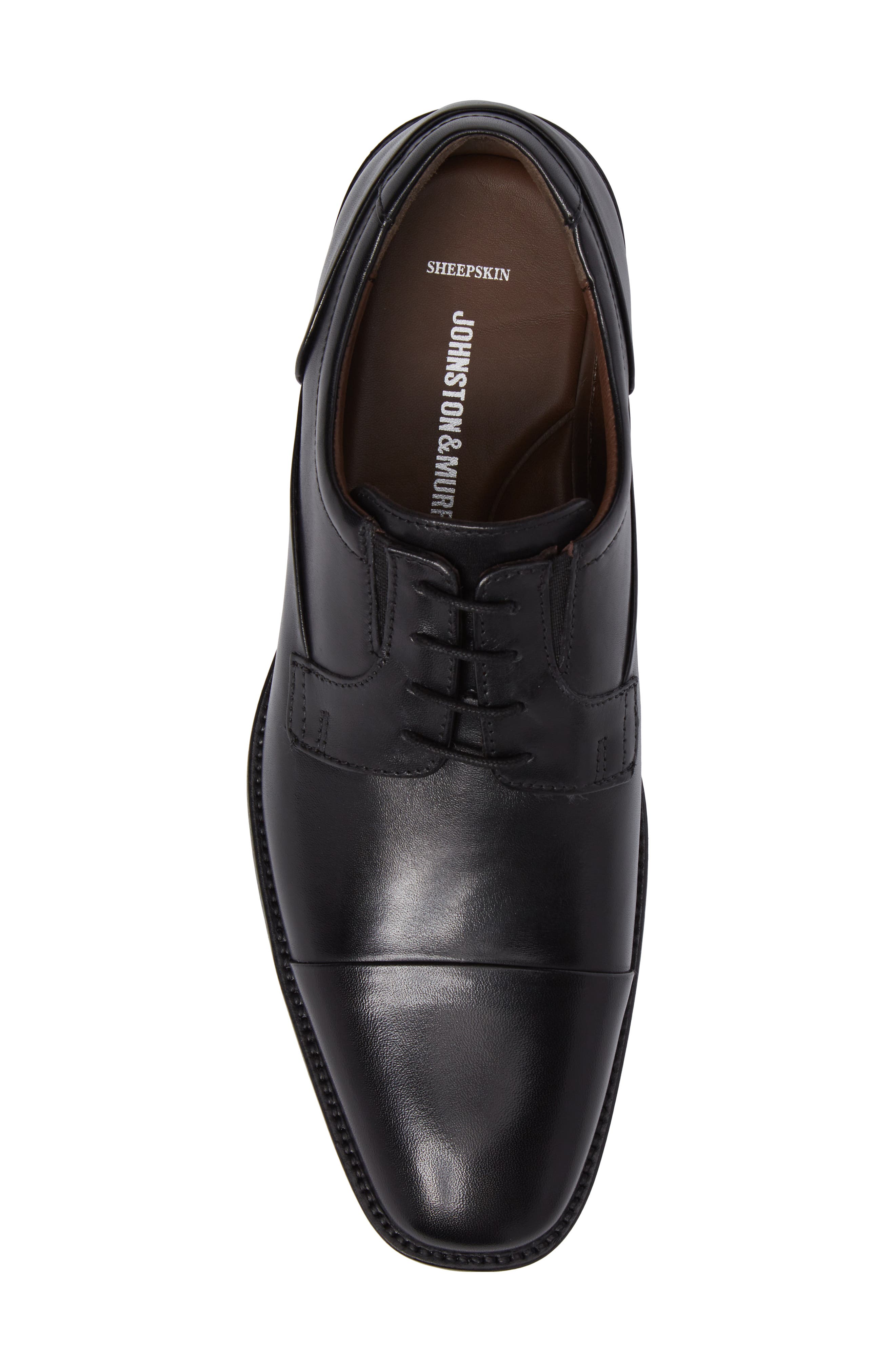 Johnston & Murphy Lancaster Cap Toe Derby, Alternate, color, 