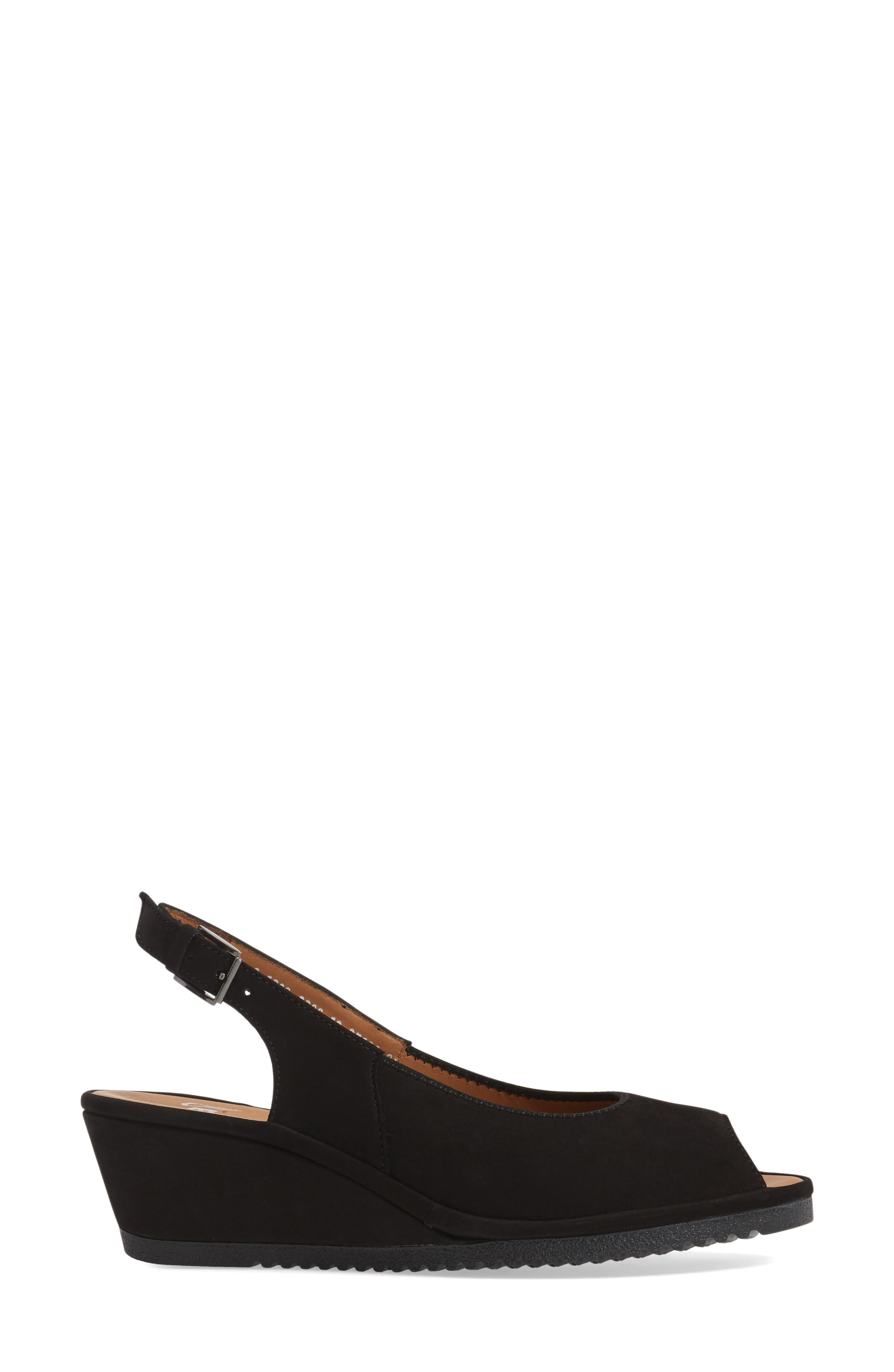 Colleen Sandal, Alternate, color, BLACK