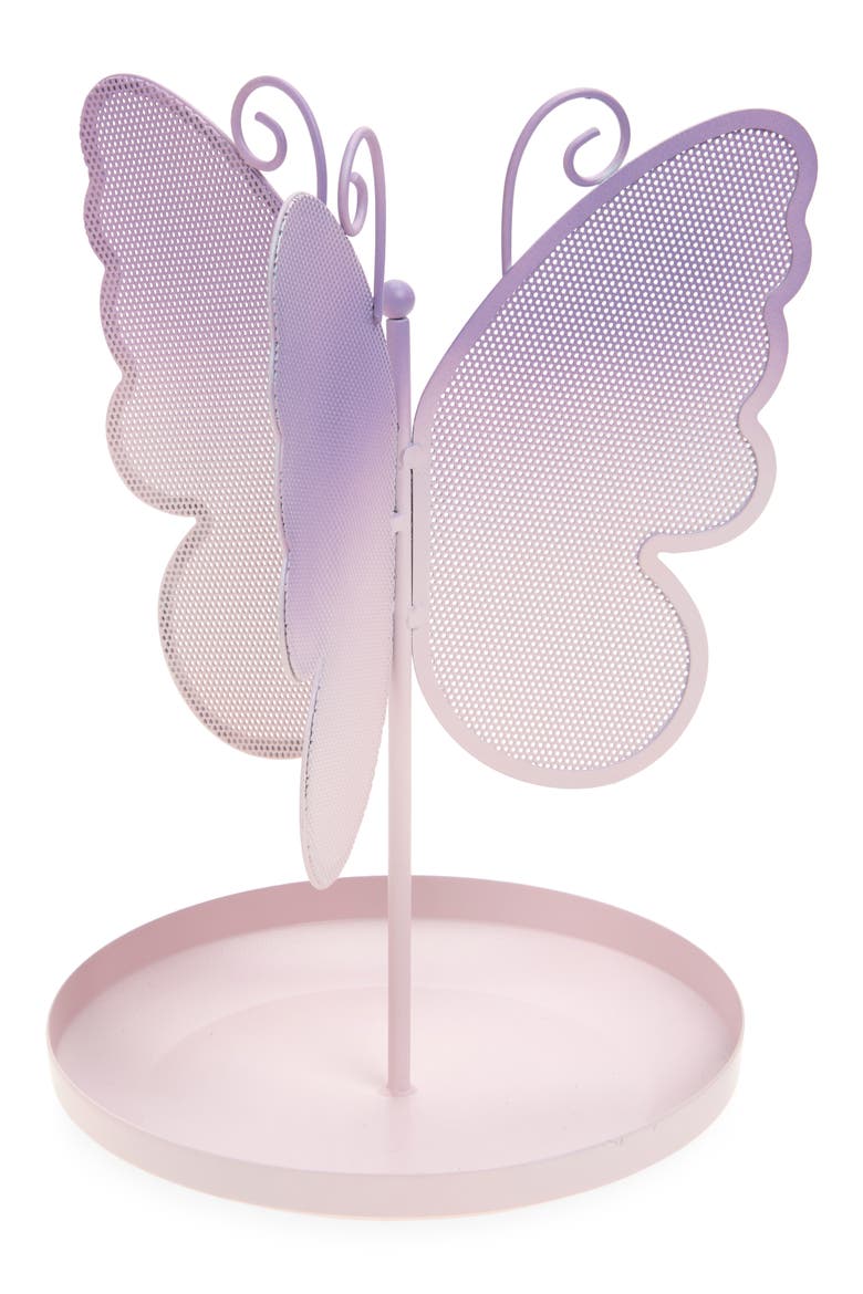 Kids' Butterfly Jewelry Holder, Main, color, PURPLE