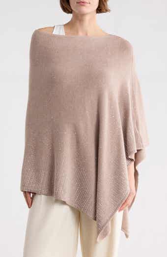 La Fiorentina Embellished Poncho