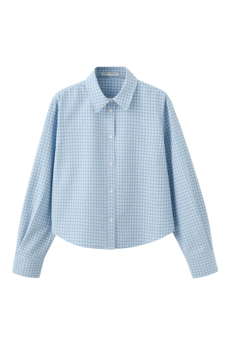 Checked Shirt, Alternate, color, SKY BLUE