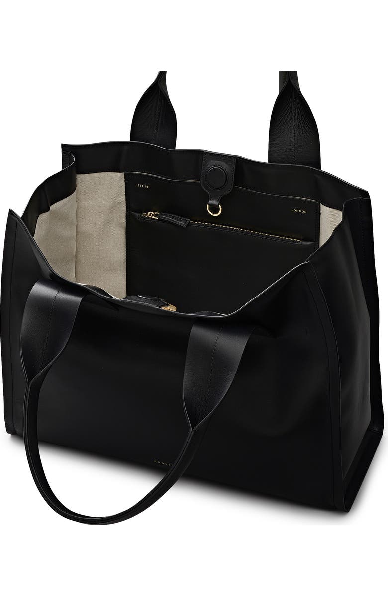 Radley The Strand Large Open Top Shoulder Bag, Alternate, color, Black
