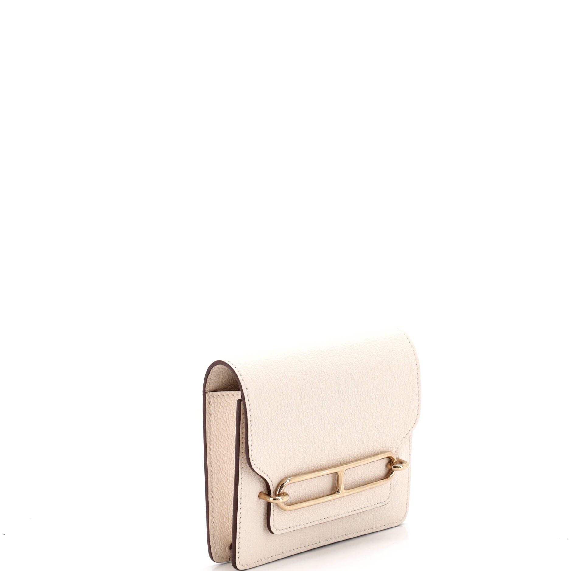 Roulis Slim Wallet Chevre Mysore, Alternate, color, White