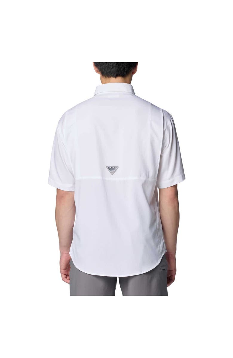 Columbia Men's Columbia White Texas A&M Aggies PFG Tamiami Omni-Shade Button-Down Shirt, Alternate, color, White