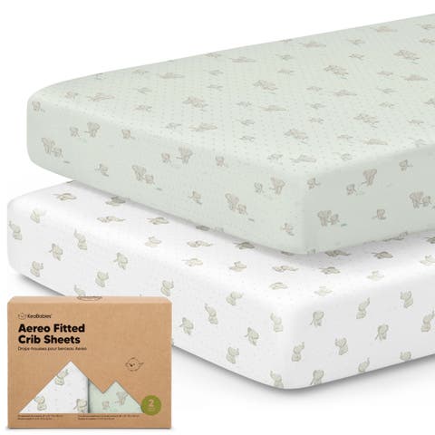 2-Pack Aereo Fitted Crib Sheets