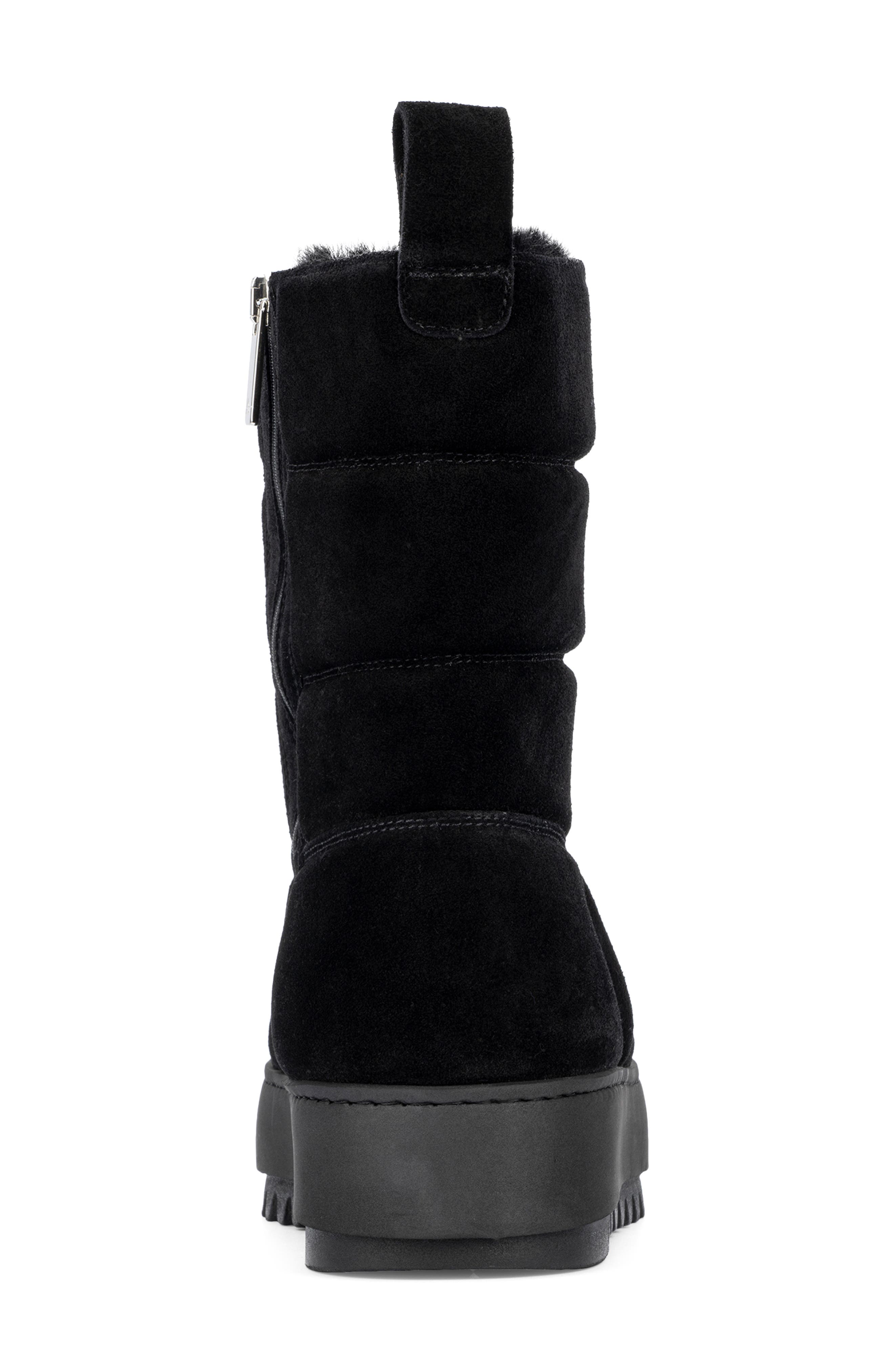 Aquatalia Alcee Faux Fur Lined Boot, Alternate, color, 