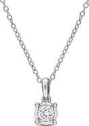 Julianna B. 1/4 CTW Lab-Grown Diamond Solitaire Necklace