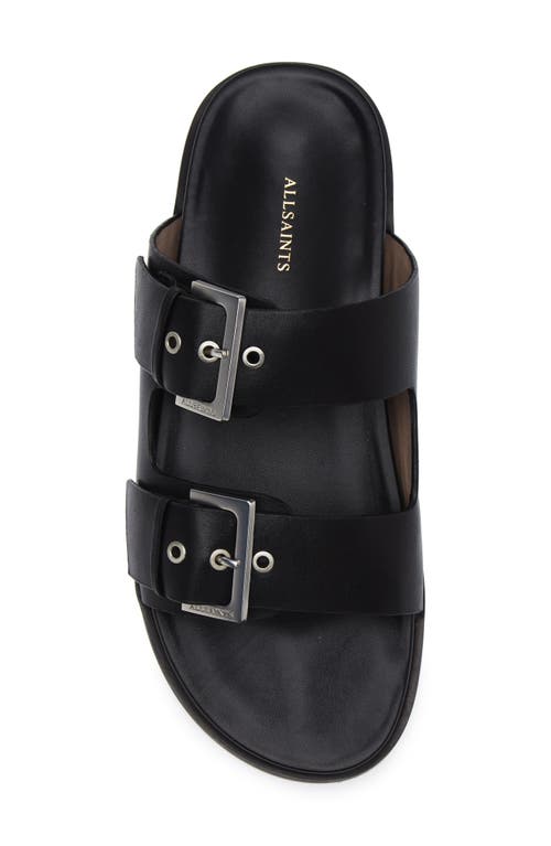 Allsaints Mia Double Strap Slide Sandal