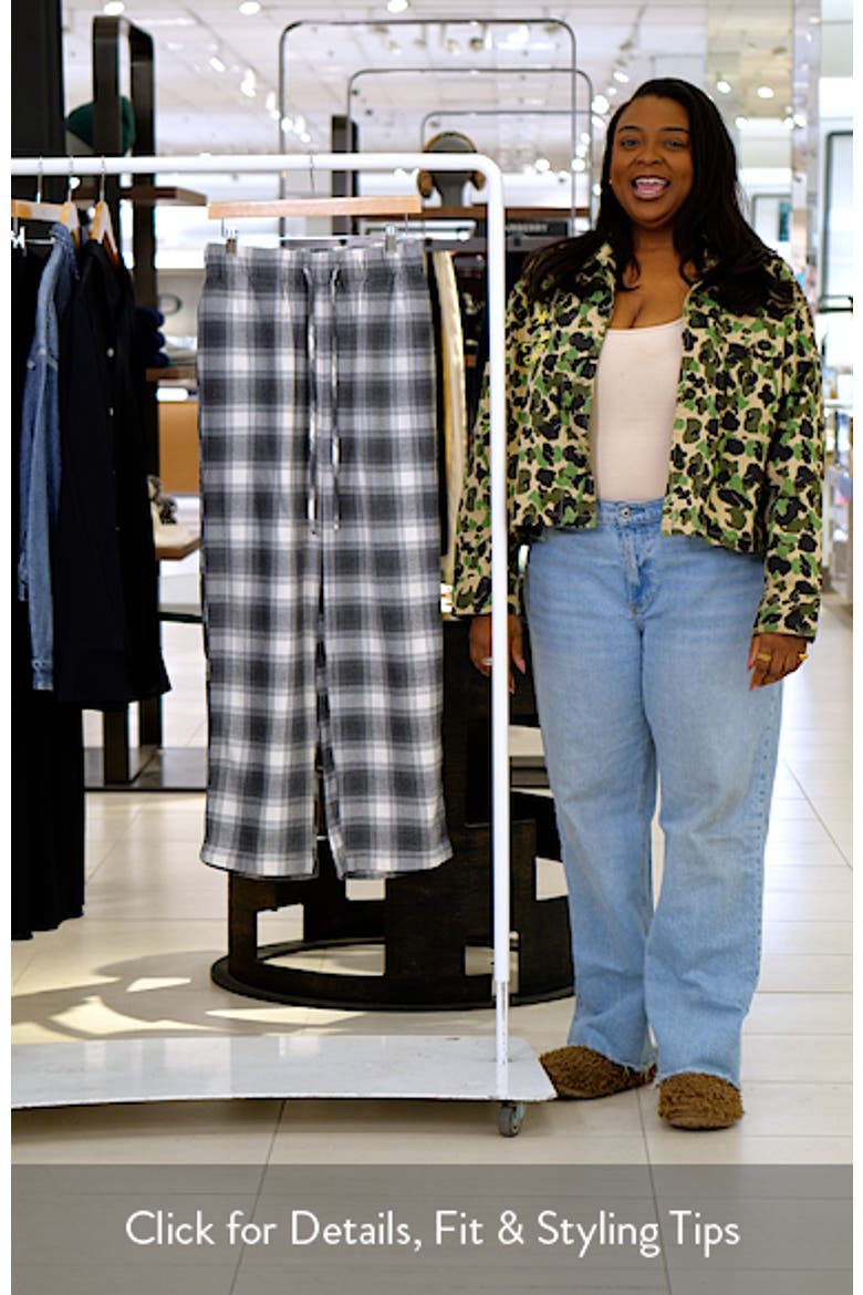 Plaid Flannel Pajama Pants video