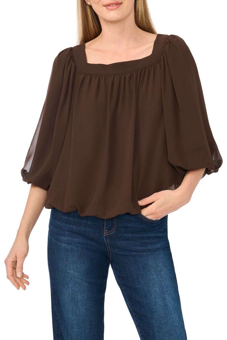 Square Neck Bubble Top (Women) | Nordstromrack