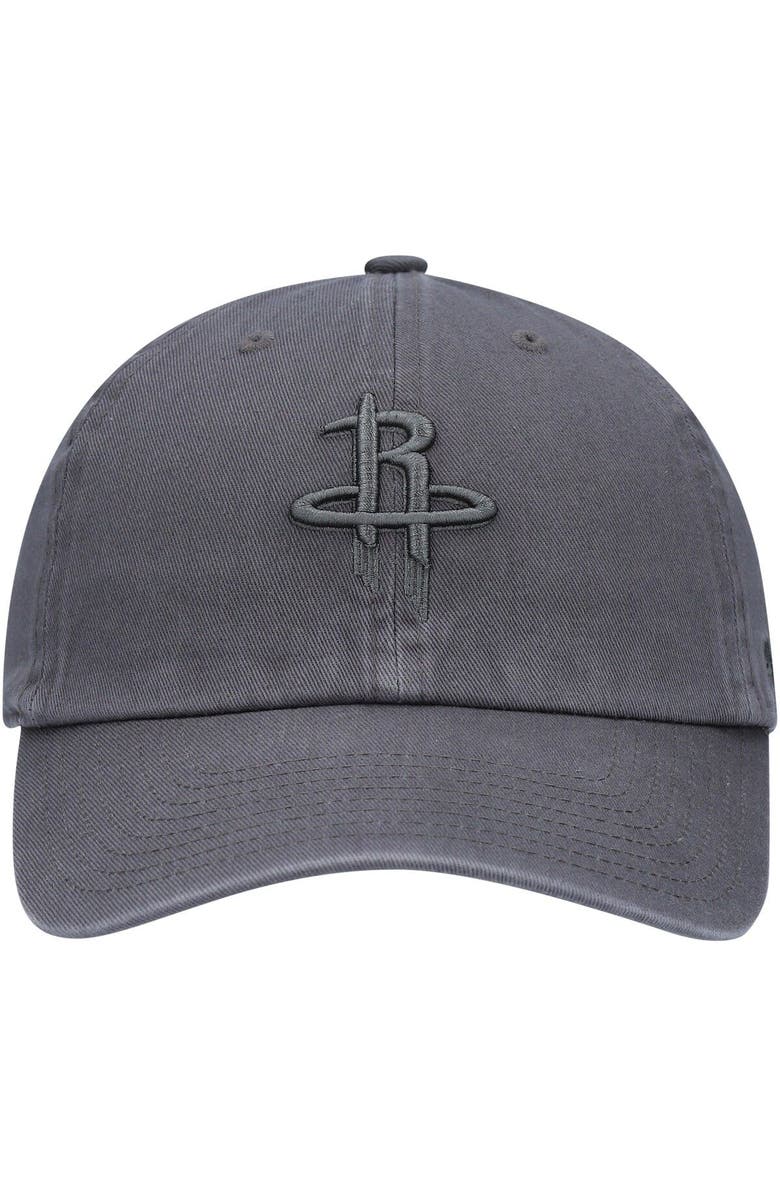 '47 Men's '47 Charcoal Houston Rockets Team Clean Up Adjustable Hat, Alternate, color, 