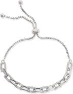 SUZY LEVIAN Pavé Bolo Slider Bracelet