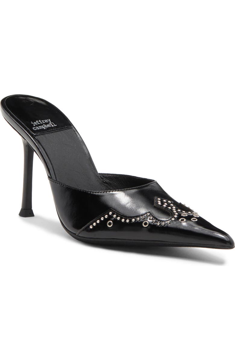 Jeffrey Campbell Stud & Grommet Mule Pump, Main, color,