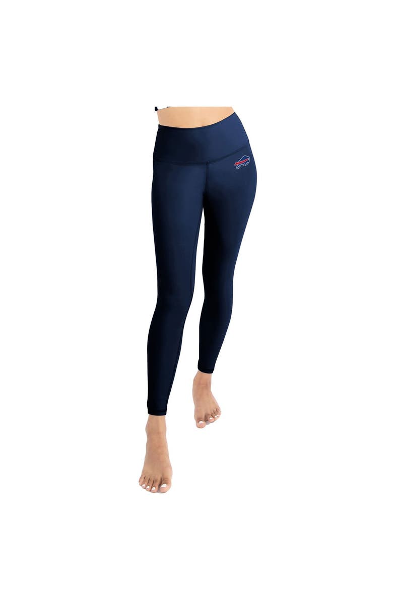 Kadi Brand Women's Navy Buffalo Bills Leggings & Midi Bra Set, Alternate, color, Navy