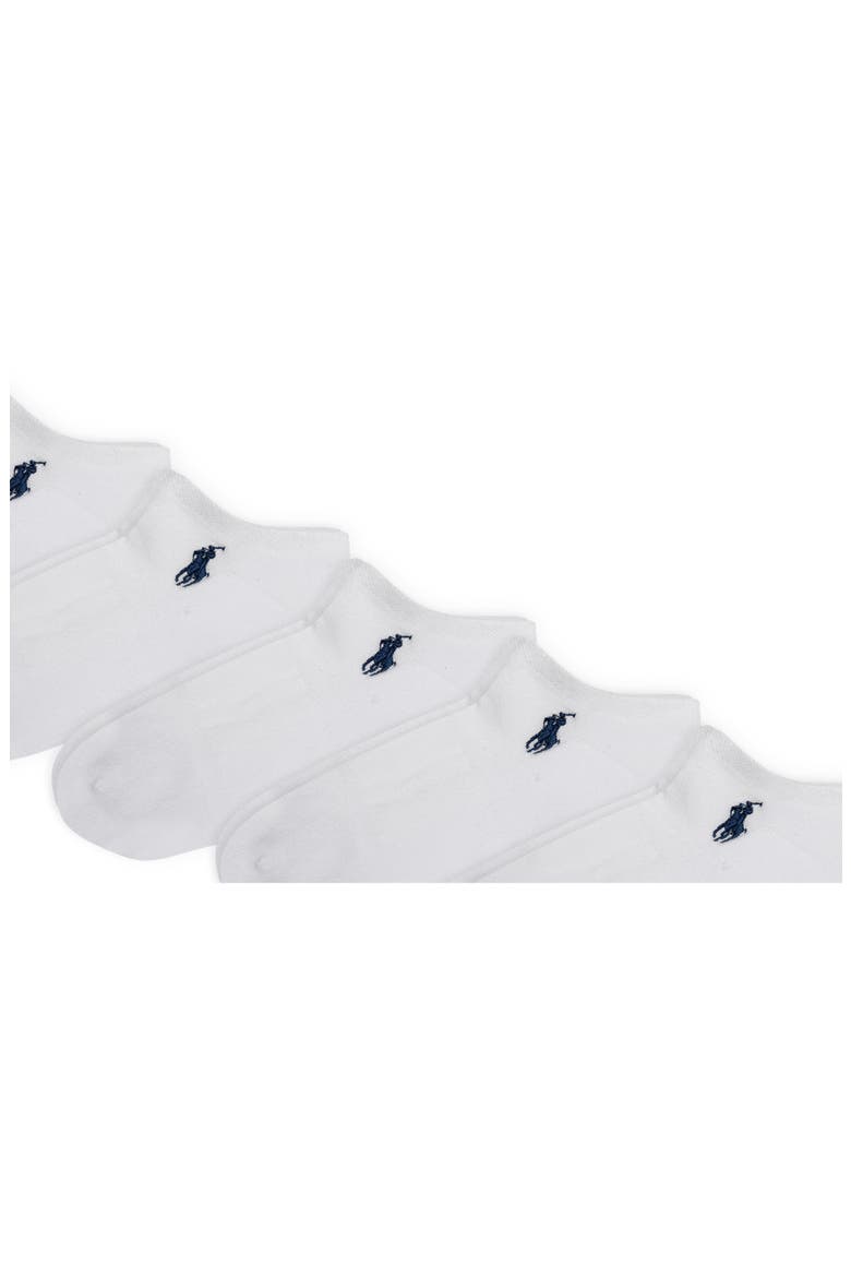 Assorted 6-Pack Ankle Socks, Alternate, color, WHITE