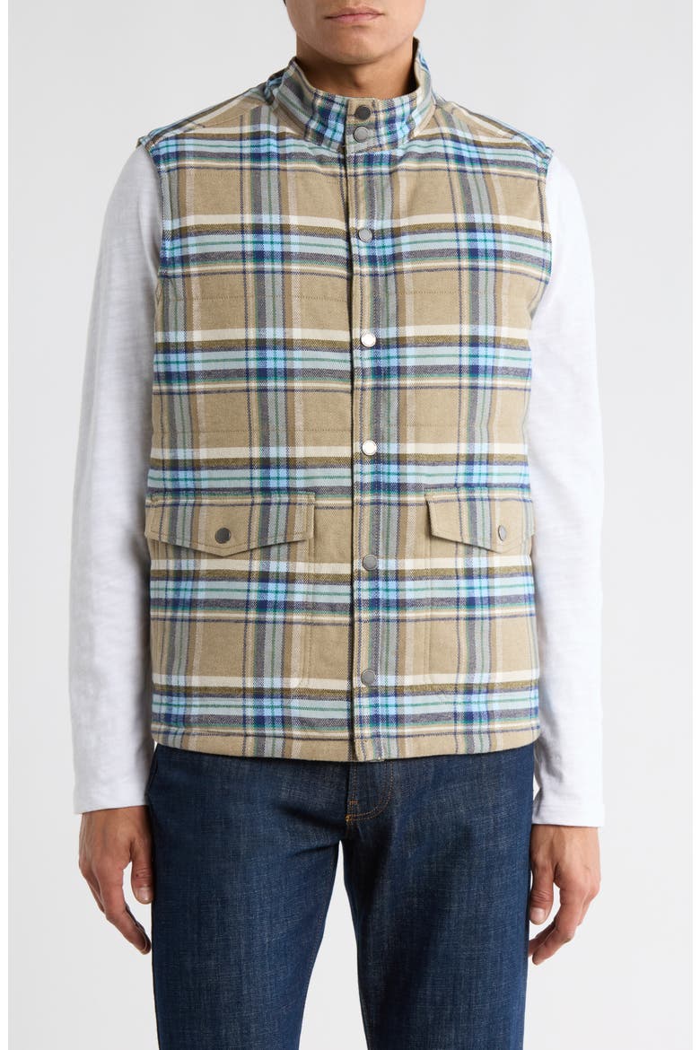 Oak Harbor Reversible Vest, Alternate, color, TEA LEAF