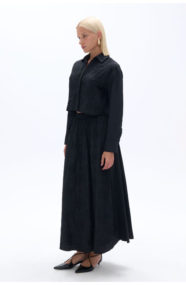 Nocturne Bead Embellished Shirt, Alternate, color,