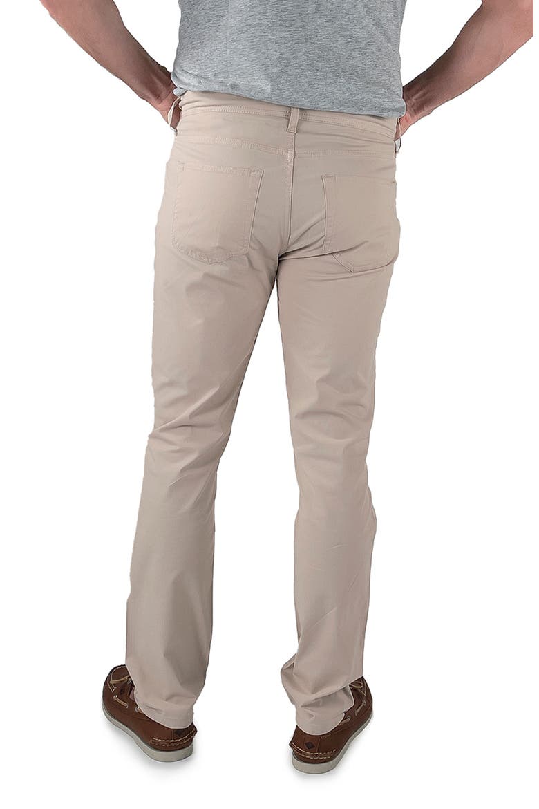 Performance Athletic Fit Pants, Alternate, color, STONE