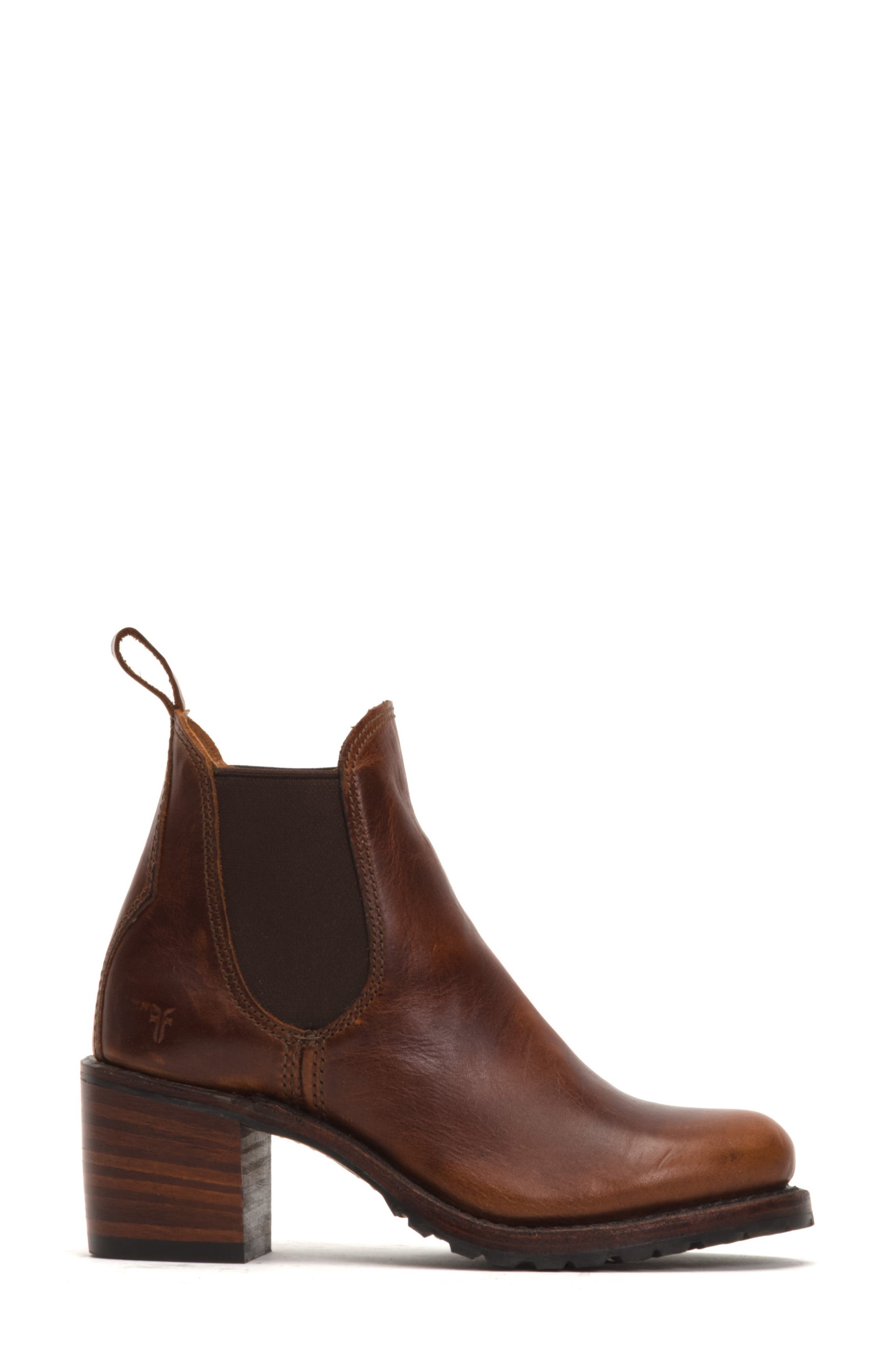 Sabrina Chelsea Bootie, Alternate, color, COGNAC