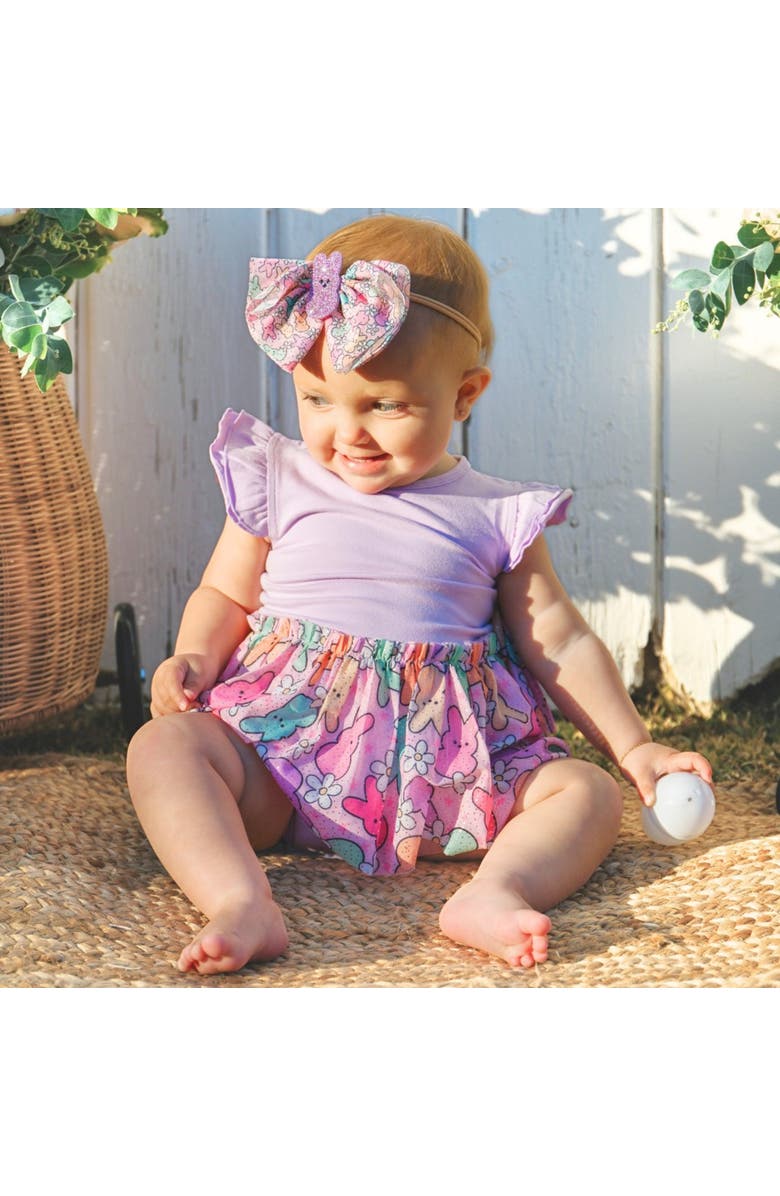 Sweet Wink Easter Peeps Tulle Bow Baby Headband, Alternate, color, 