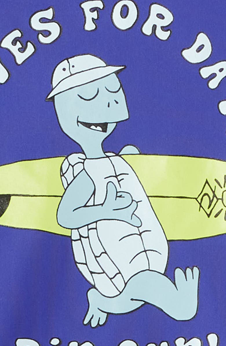 Rip Curl Kids' Tube Turtle UV Long Sleeve Performance Rashguard, Alternate, color, Wild Berry