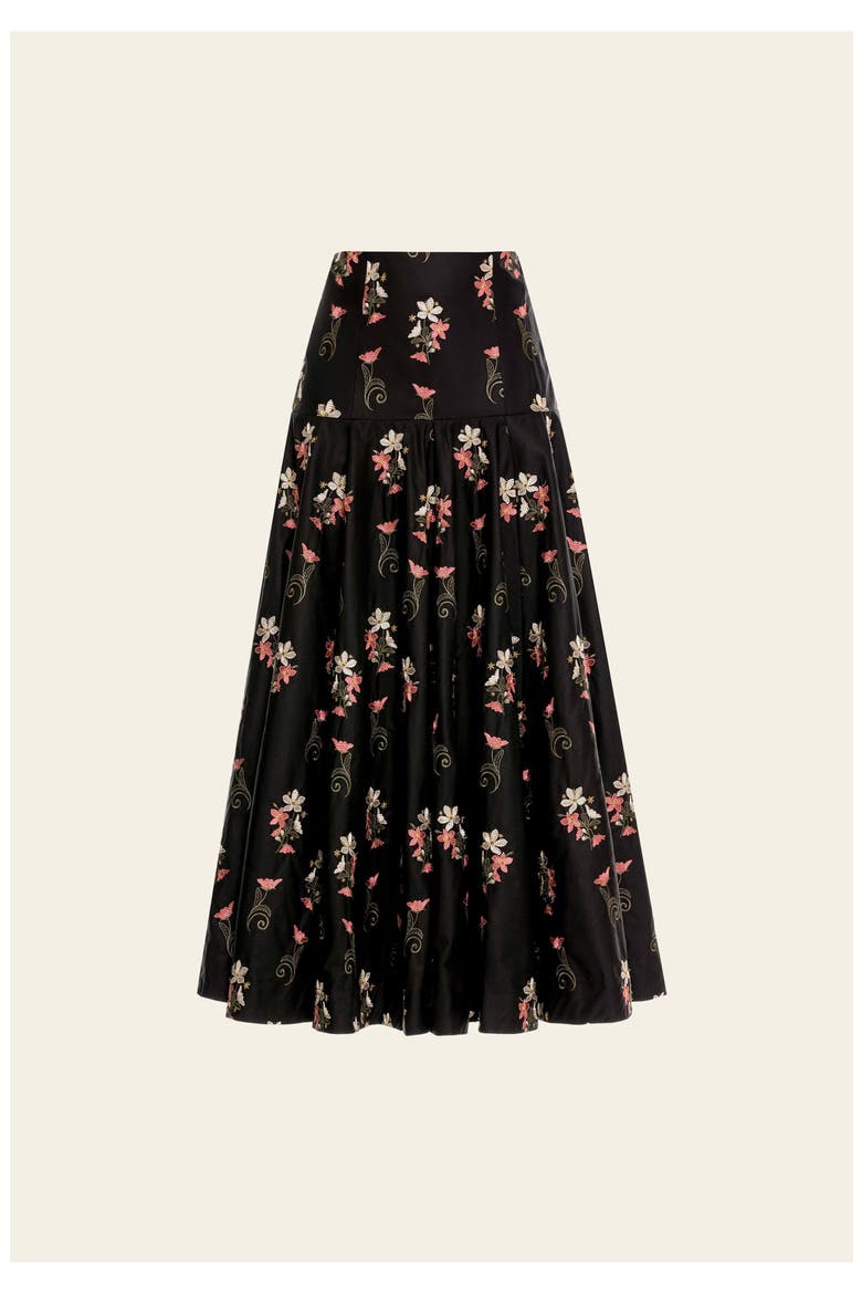 Nacar Noche Maxi Skirt, Main, color, Black
