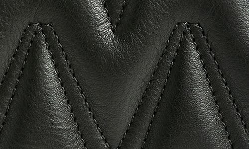 Valentino By Mario Valentino Auror Quilted Leather Shoulder Bag In Black